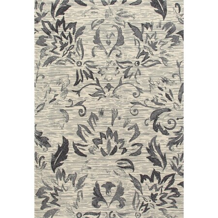 Art Carpet 8 X 11 Ft. Bastille Collection Faded Beauty Woven Area Rug, Light Gray 841864110740